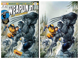 WEAPON H #1 Clayton Crain  Hulk #181 Homage  Trade Dress & Virgin Variant Set