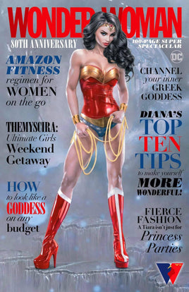 WONDER WOMAN: 80th ANNIVERSARY Natali Sanders Variant Cover