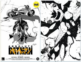 ABSOLUTE BATMAN #1 Javi Fernandez "AKIRA" Homage GOLD FOIL Sketch Variant + 1:25 Variant