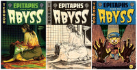 EC: EPITAPHS FROM THE ABYSS #1 Naomi Franquiz Colour & BW Variant Set + 1:10 Ratio Variant