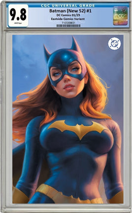 BATMAN #1 (New 52) CGC 9.8 Will Jack Zoomed-In Variant Cover LTD To ONLY 1000