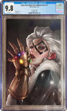 BLACK CAT: INFINITY SCORE #1 CGC 9.8 1:100 Jeehyung Lee Virgin Variant