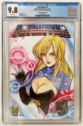 PATRIOTIKA #1 CGC 9.8 Peach Momoko Variant LTD To 60