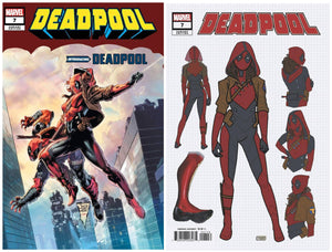 DEADPOOL #7 Philip Tan "AMAZING FANTASY #15" Homage Variant Cover + 1:25 Ratio Variant