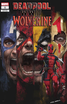 DEADPOOL WOLVERINE WWIII #1 Skan Srisuwan Homage Variant Cover LTD To ONLY 600