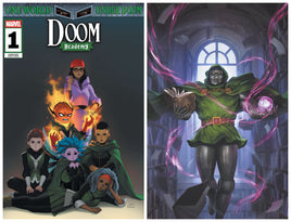 DOOM ACADEMY #1 Leirix Homage Variant Cover + 1:50 Variant Cover