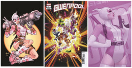 GWENPOOL #1 Todd Nauck Virgin Variant Cover + 1:25 & 1:100 Variant Covers