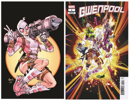 GWENPOOL #1 Todd Nauck Virgin Variant Cover + 1:25 Variant Cover