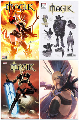 MAGIK #1 Godtail Variant Cover LTD + 1:10, 1:25 & 1:100 & Variant Covers