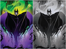 DISNEY VILLAINS: MALEFICENT #1 Sveta Shubins Virgin Variant Set LTD To ONLY 333 Sets With COA