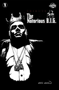 TRIBUTE: THE NOTORIUS B.I.G. #1 "THE GODFATHER MOVIE POSTER HOMAGE" Trade Variant LTD To ONLY 600