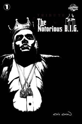 TRIBUTE: THE NOTORIUS B.I.G. #1 "THE GODFATHER MOVIE POSTER HOMAGE" Trade Variant LTD To ONLY 600