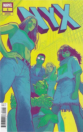 NYX #1 1:25 Yagawa Variant Cover