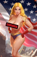 PATRIOTIKA #1 Bearwitch HOMELANDER Cosplay Nude METAL Variant LTD To ONLY 40