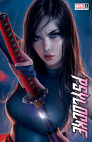 PSYLOCKE #1 Warren Louw Variant Cover