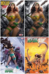 ROGUE: SAVAGE LAND #1 Warren Louw Variant Cover Set + 1:25 & 1:50 Variant Covers