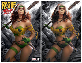 ROGUE: SAVAGE LAND #1 Warren Louw Variant Cover Set