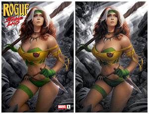 ROGUE: SAVAGE LAND #1 Warren Louw Variant Cover Set