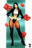 ZATANNA: BRINGS DOWN THE HOUSE #2 SDCC 2024 Sozomaika FOIL Virgin Variant Cover LTD To ONLY 600 With COA