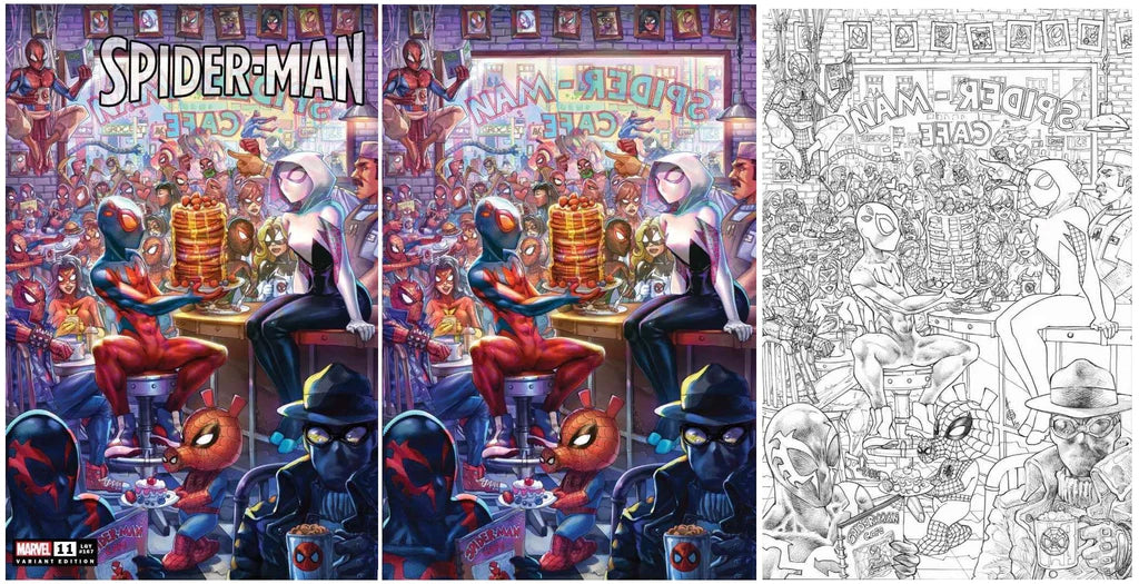 AMAZING SPIDER-MAN #39 ALAN QUAH DEADPOOL RED & BLACK VARIANT