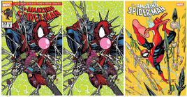 THE AMAZING SPIDER-MAN #32 Takashi Okazaki Homage Variant Set + 1:25 Ratio Variant