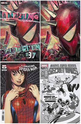 THE AMAZING SPIDER-MAN #37 John Giang Variant Covers + 1:25 & 1:100 Ratio Variants