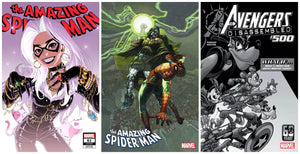 AMAZING SPIDER-MAN #61 Godtail Variant Cover + 1:25 & 1:100 Variant Covers