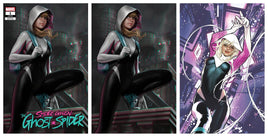 SPIDER-GWEN: GHOST-SPIDER #1 Ivan Talavera Variant Set + 1:50 Ratio Variant