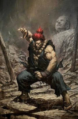 STREET FIGHTER #1 Puppeteer Lee  "Akuma" Virgin Variant LTD To 300 With COA