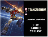 TRANSFORMERS #12 Skan Srisuwan Retro 80s Variant + 1:10 Ratio Variant