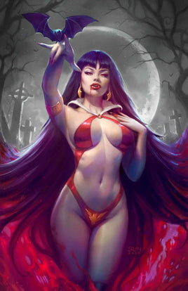 VAMPIRELLA #675 Sun Khamunaki Classic Cover Colour Splash Variant LTD To ONLY 450