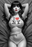 VAMPIRELLA #672 Will Jack Colour Splash "I LOVE NY" Virgin Variant LTD To 1500