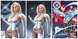 X-MEN #23 Tiago Da Silva Variant Cover Set + 1:25 Ratio Cover